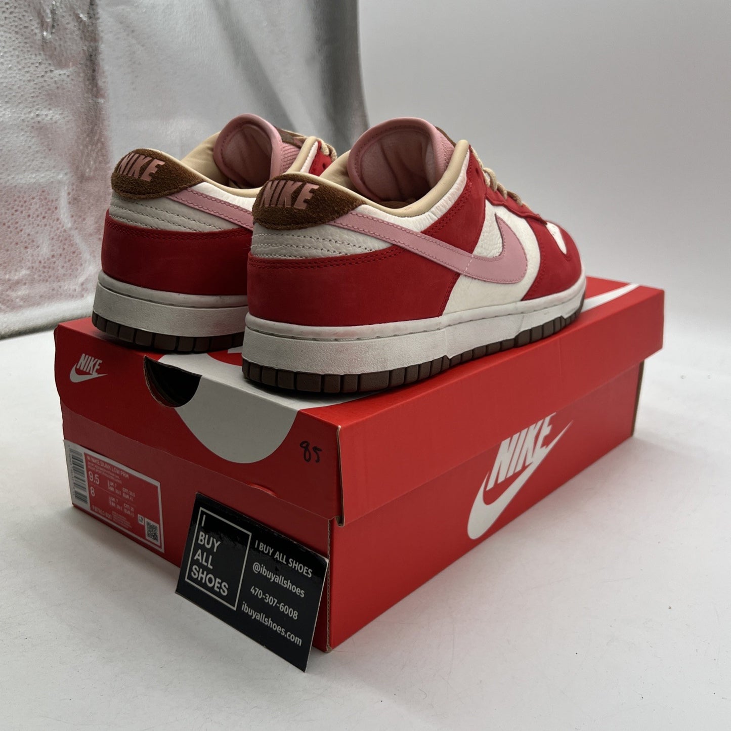 Size 9.5 - Nike Dunk Premium Low Bacon W (FB7910-600)