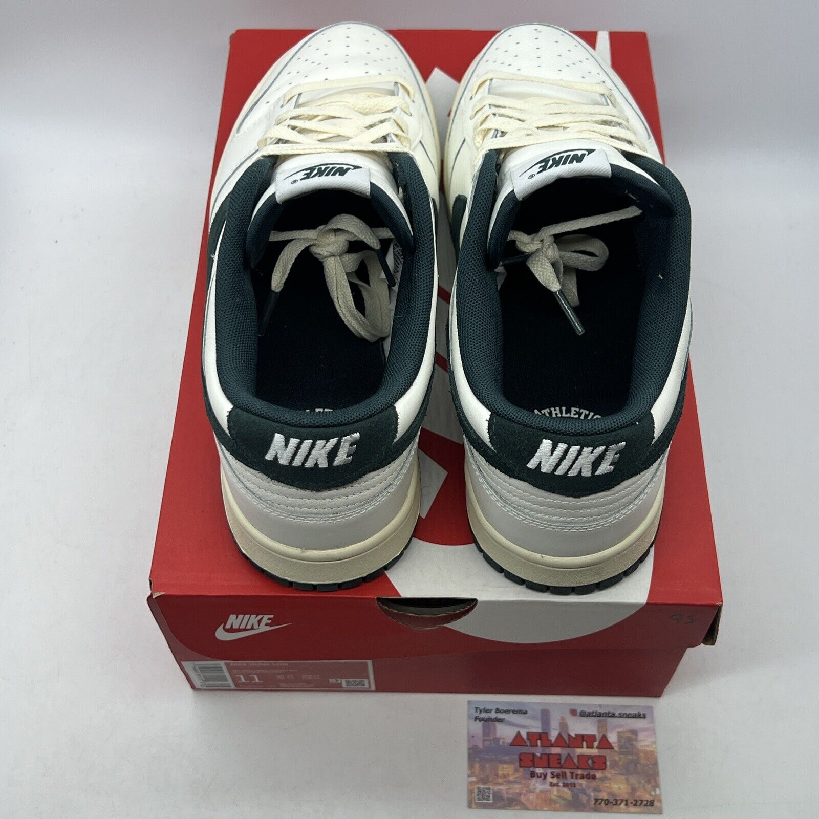 Size 11 - Nike Dunk Low Athletic Department - Deep Jungle (FQ8080-133)