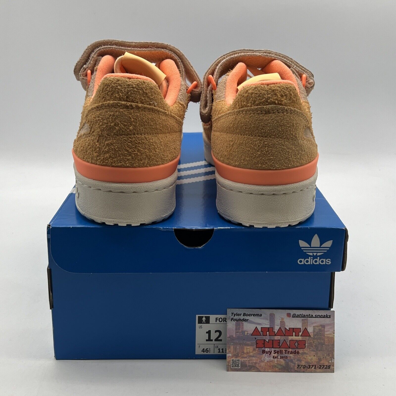 Size 12 - adidas Snipes x Forum Low Peach Tree (IF7989)