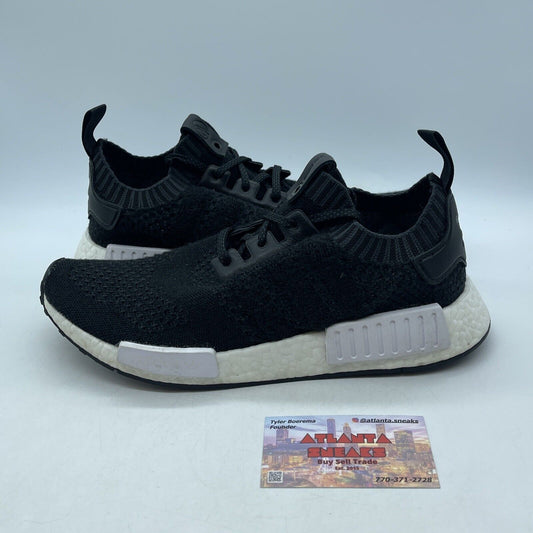 Size 9 - adidas A Ma Maniere x Invincible x NMD_R1 Primeknit Core Black Suede