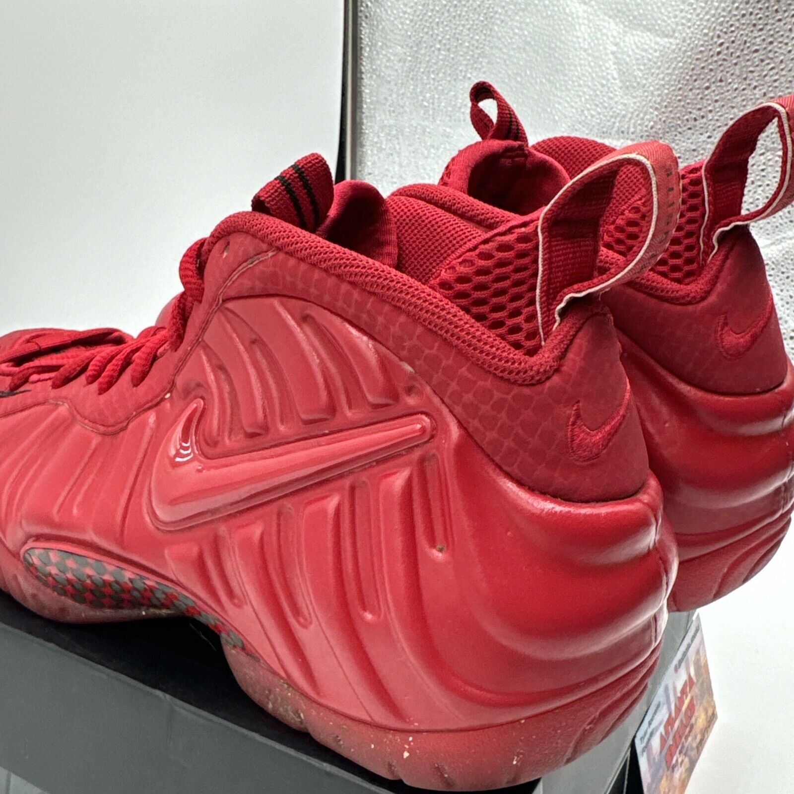 Size 8 - Nike Air Foamposite Pro red october 2015 Gym Red Black Carbon OG All