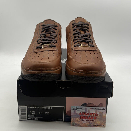 Size 12 - Nike Air Force 1 Supreme Ds Deconstruct (511455-200)