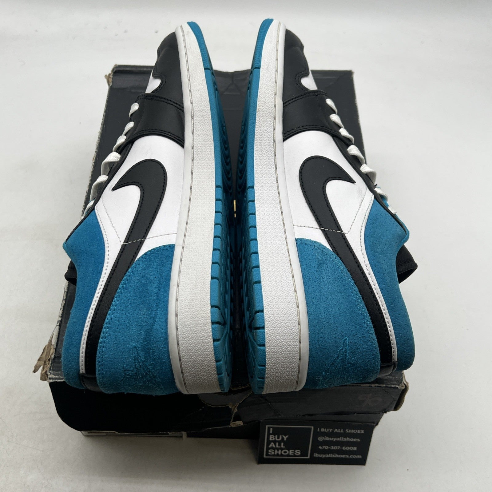 Size 12 - Air Jordan 1 SE Low Laser Blue (CK3022-004)