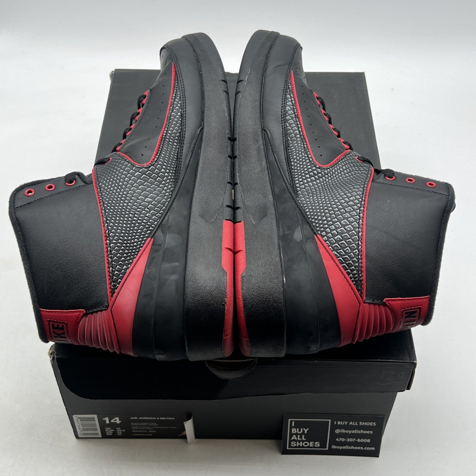 Size 14 - Air Jordan 2 Retro Alternate 87 (834274-001)