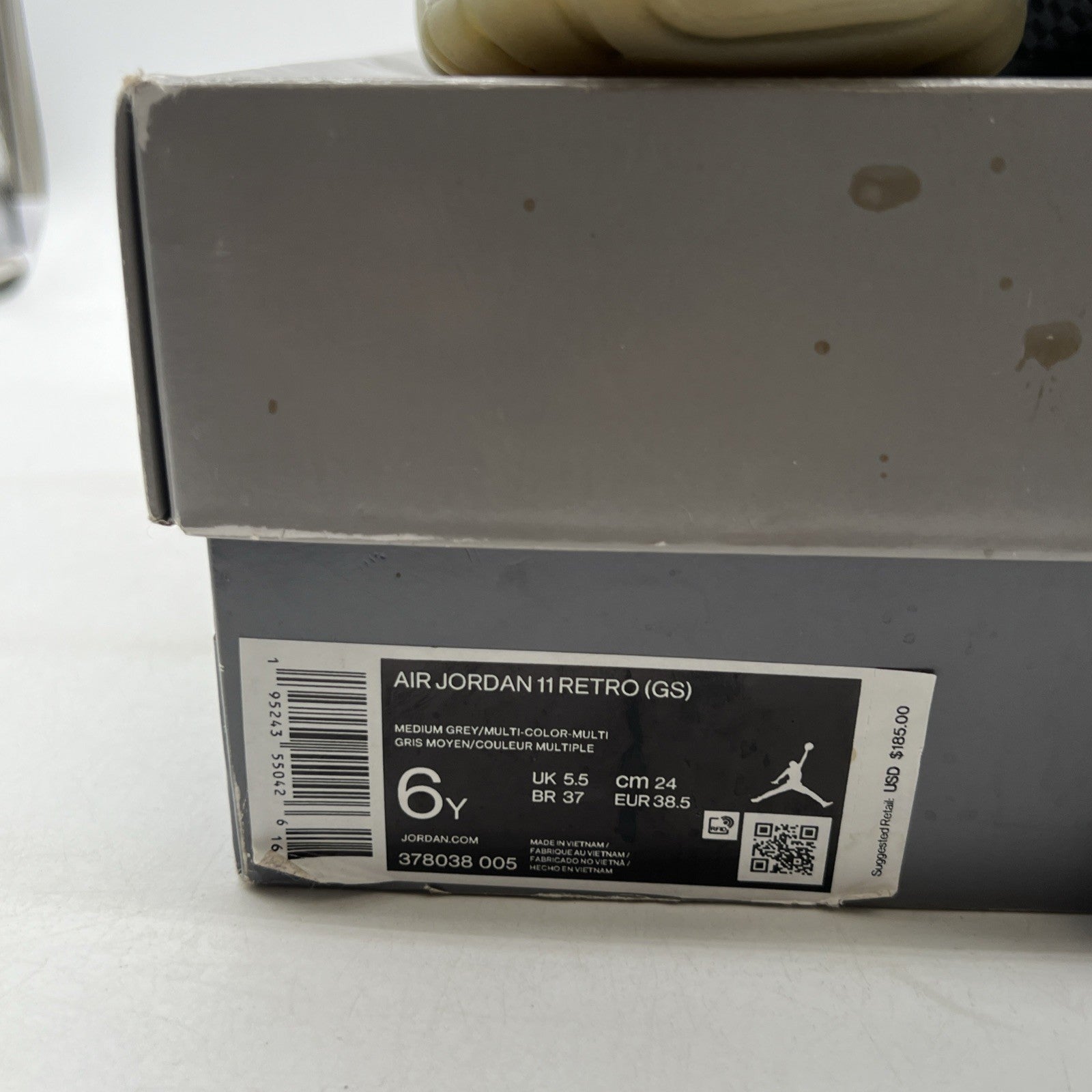 Size 6 - Air Jordan 11 Retro High Cool Grey (378038-005)