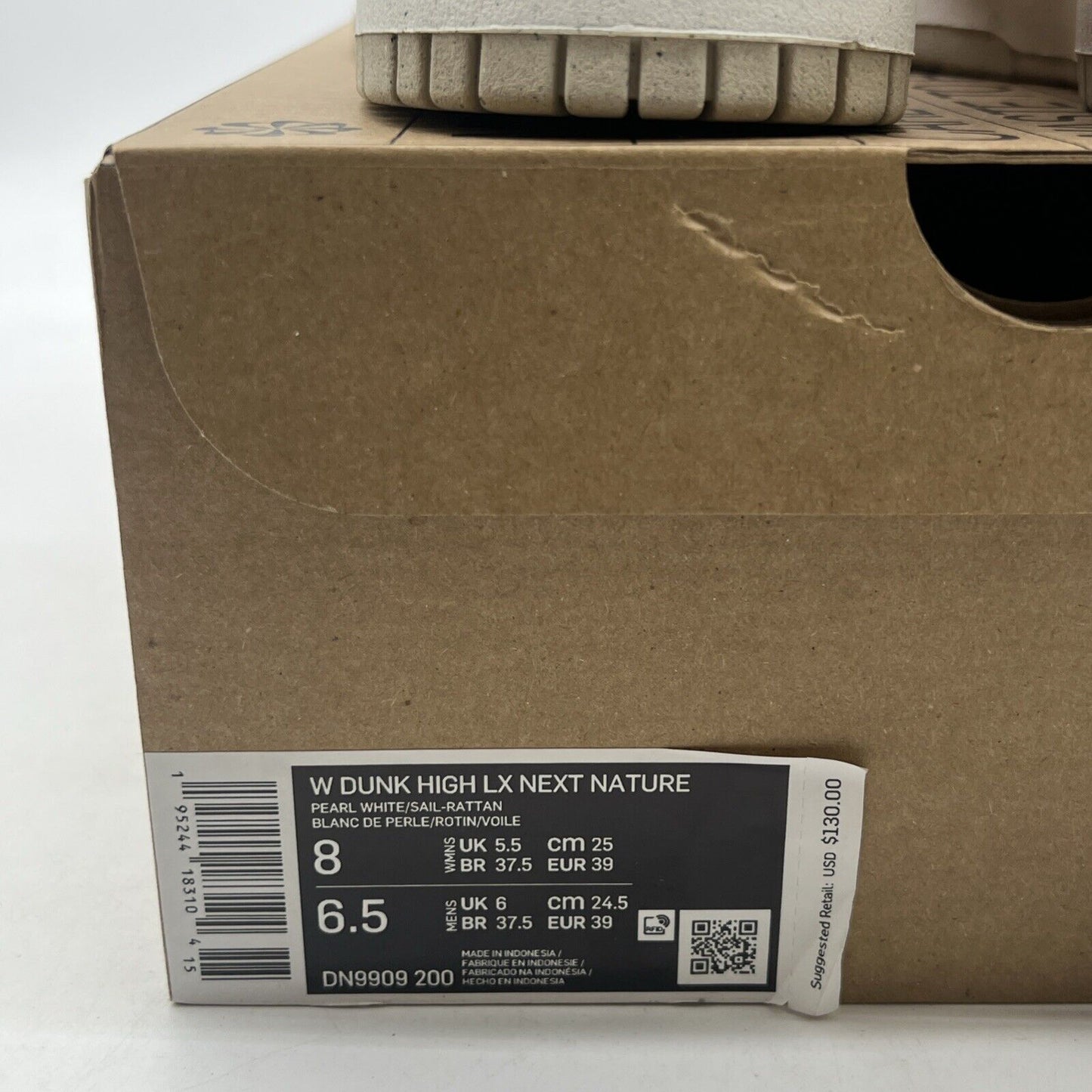 Size 8 - Nike Dunk LX Next Nature High Toasty - Pink Oxford W (DN9909-200)