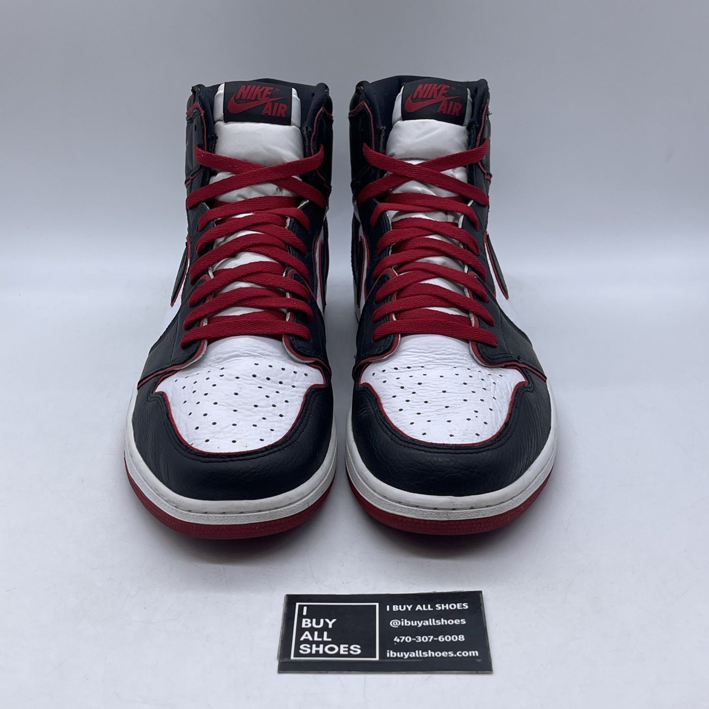 Size 14 - Air Jordan 1 Retro High OG Bloodline (555088-062)