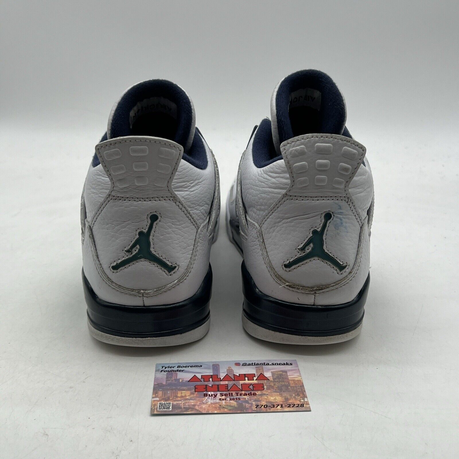 Size 11 - Air Jordan 4 Retro LS Columbia (314254-107)