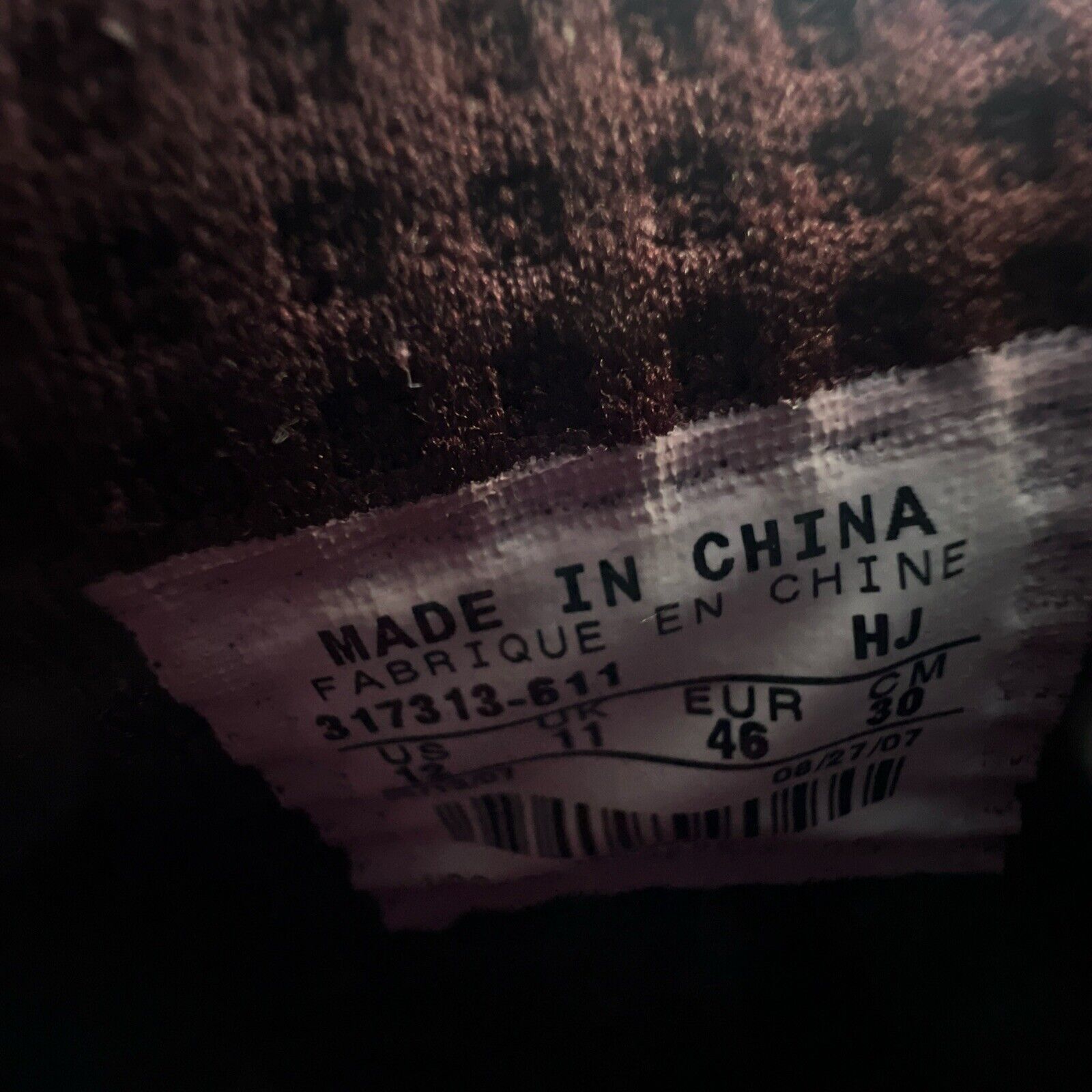 Size 12 - Nike Air Force 1 Premium High Barkley Pack (317313-611)