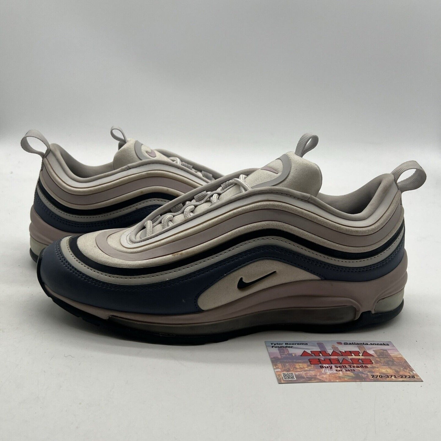 Size 8.5 - Nike Air Max 97 Ultra 17 Vast Grey Obsidian W (917704-006)