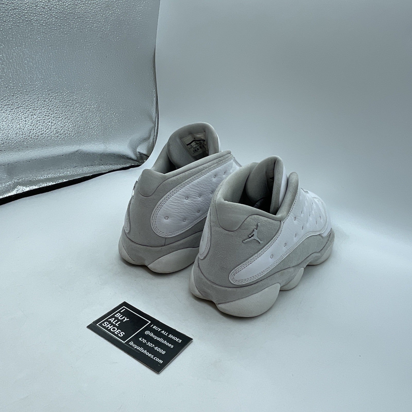 Size 12 - Air Jordan 13 Retro Low Pure Money (310810-100)