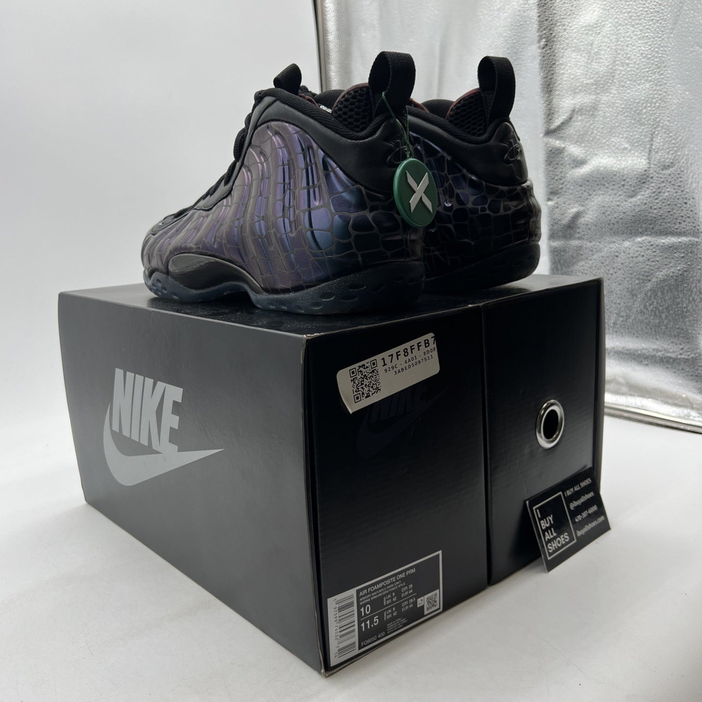 Size 10 - Nike Tekken 8 x Air Foamposite One Premium Kazuya Mishima (FQ9050-400)