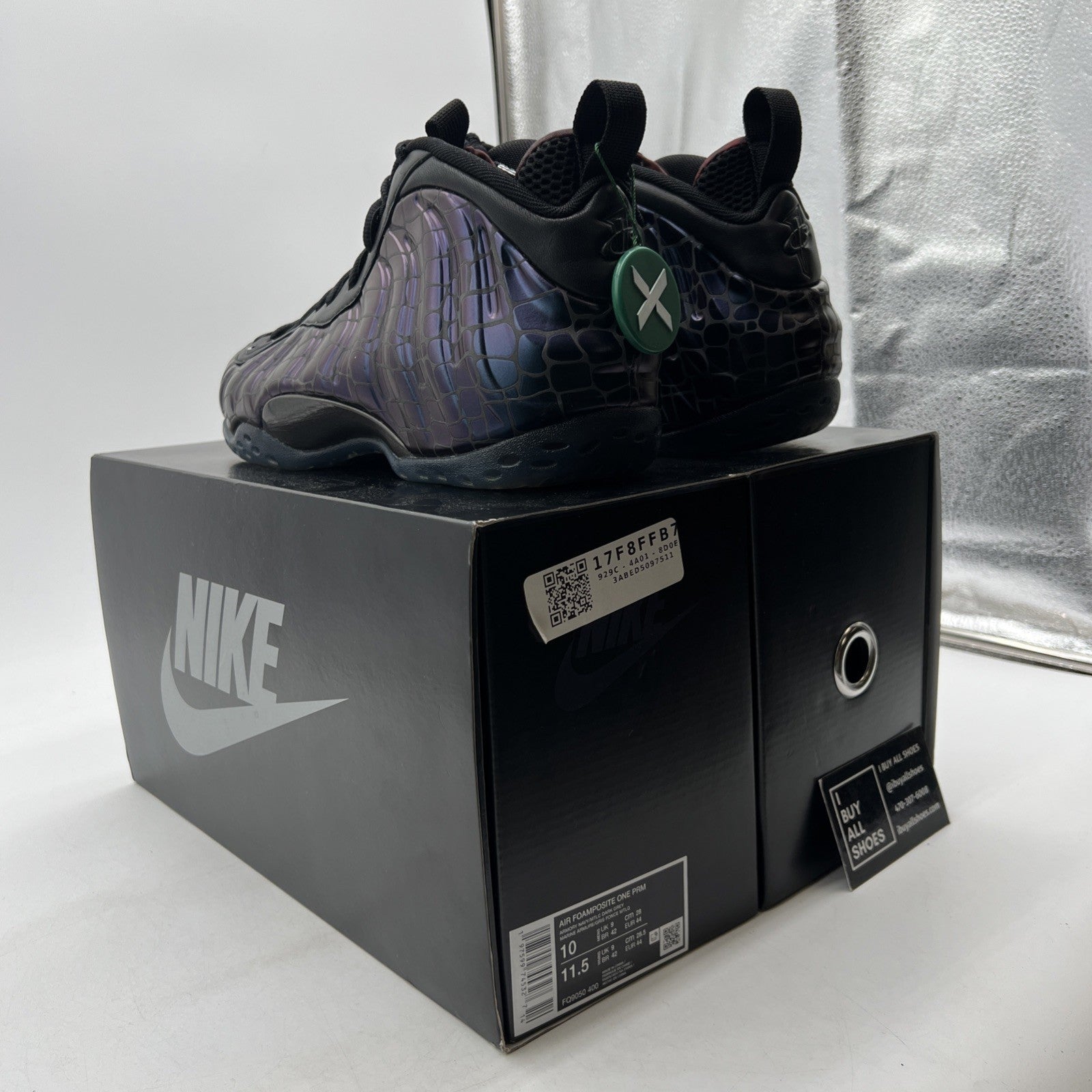 Size 10 - Nike Tekken 8 x Air Foamposite One Premium Kazuya Mishima (FQ9050-400)