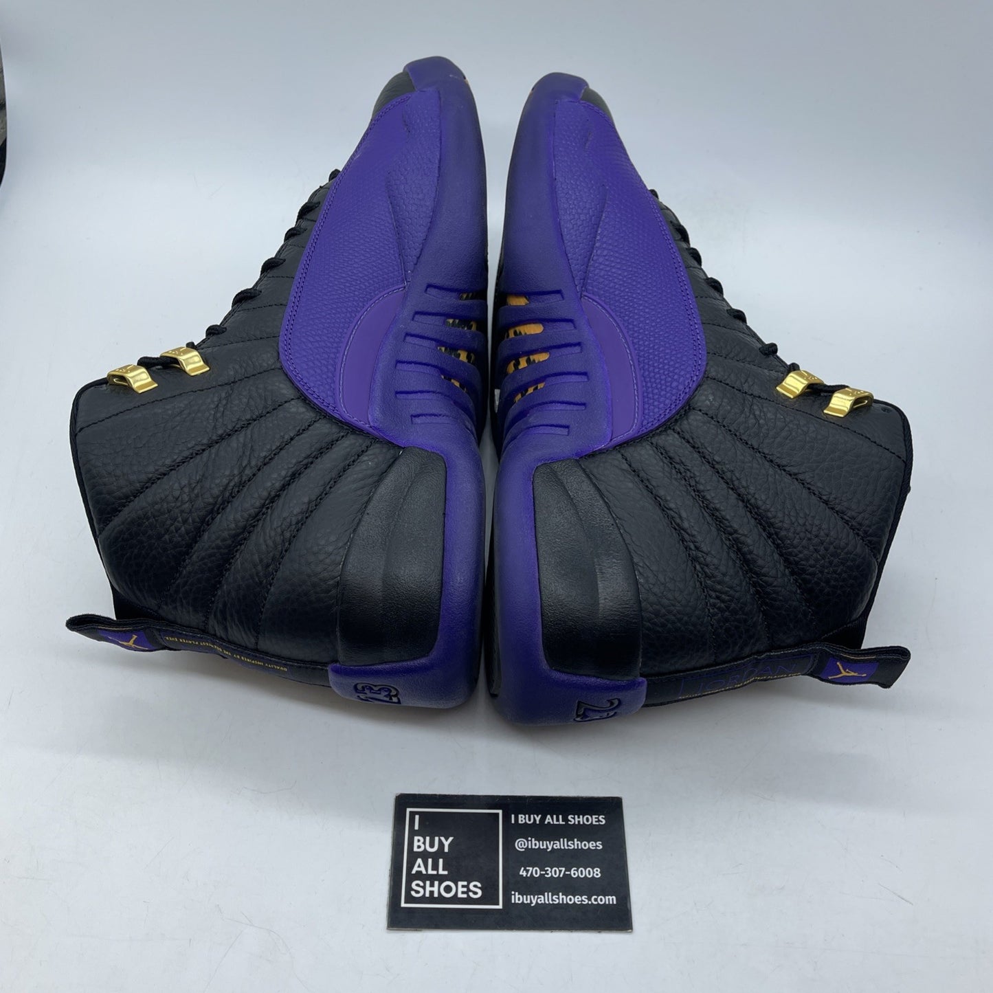 Size 11.5 - Jordan 12 Retro Mid Field Purple Black Leather (CT8013-057)