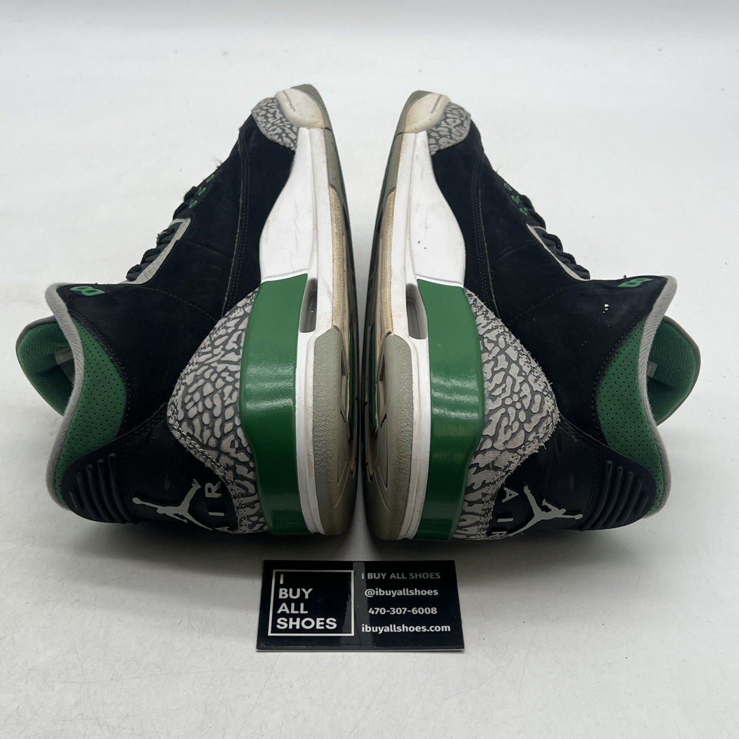 Size 11.5 - Air Jordan 3 Retro Mid Pine Green (CT8532-030)