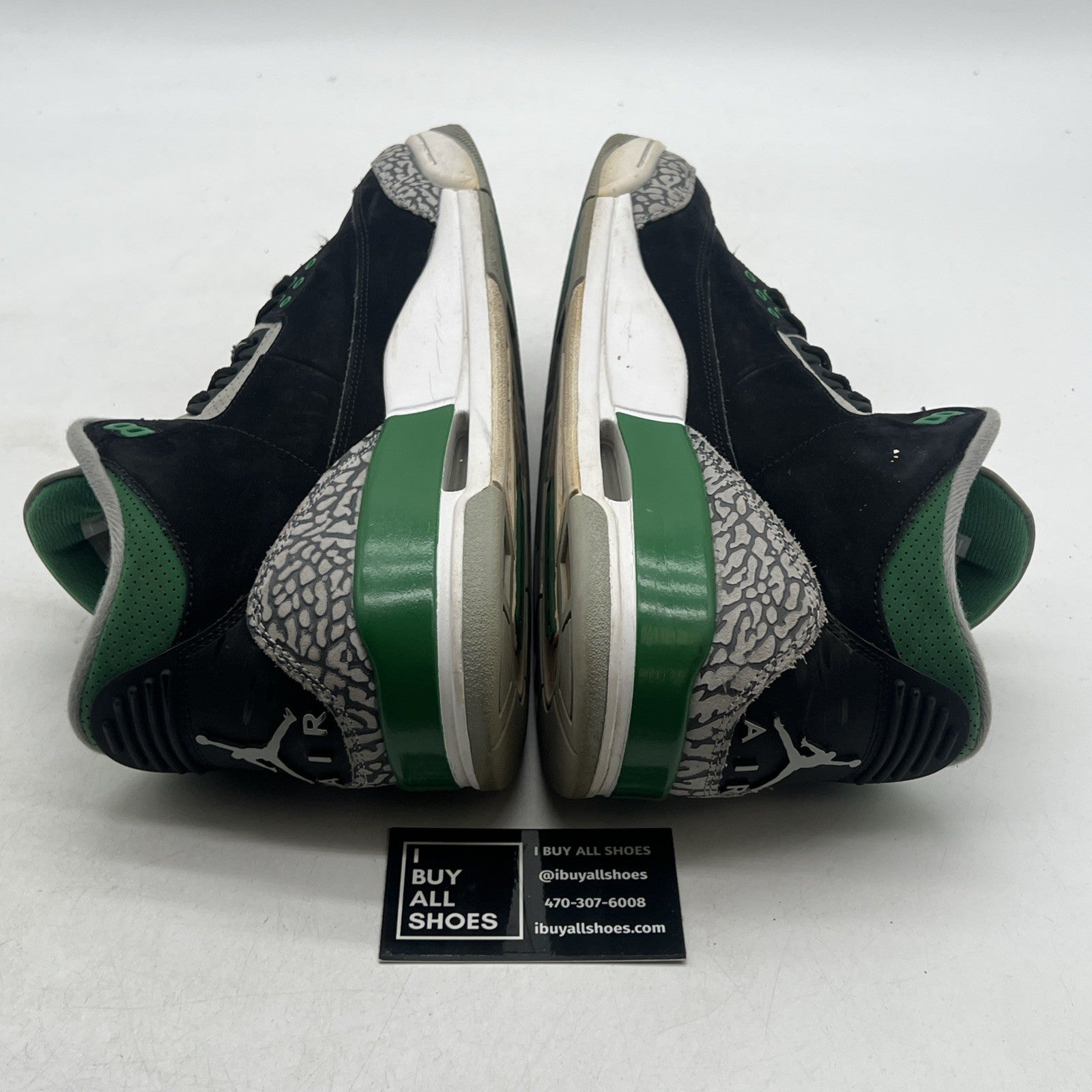 Size 11.5 - Air Jordan 3 Retro Mid Pine Green (CT8532-030)