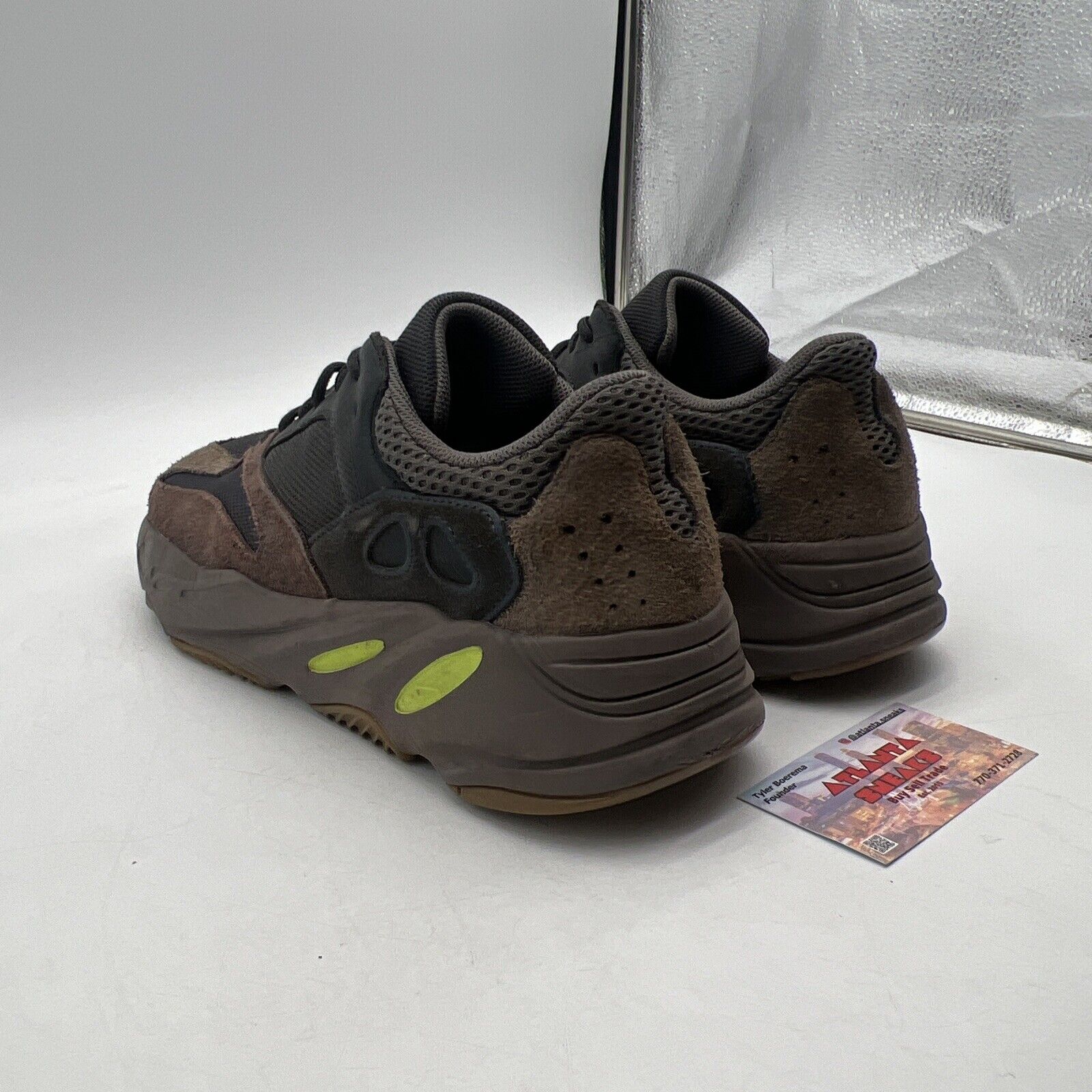 Size 11 - adidas Yeezy Boost 700 V1 Mauve Brown Black Suede (EE9614)