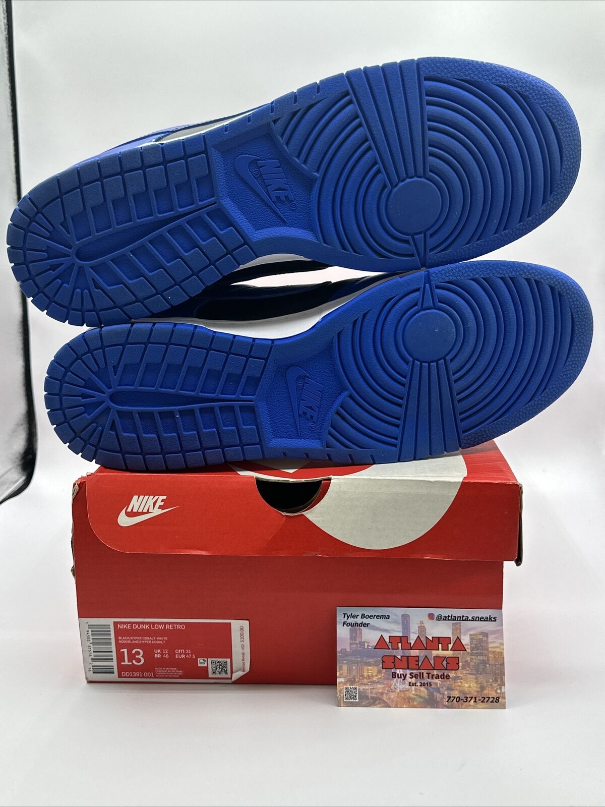 Size 13 - Nike Dunk Low Hyper Cobalt 2021