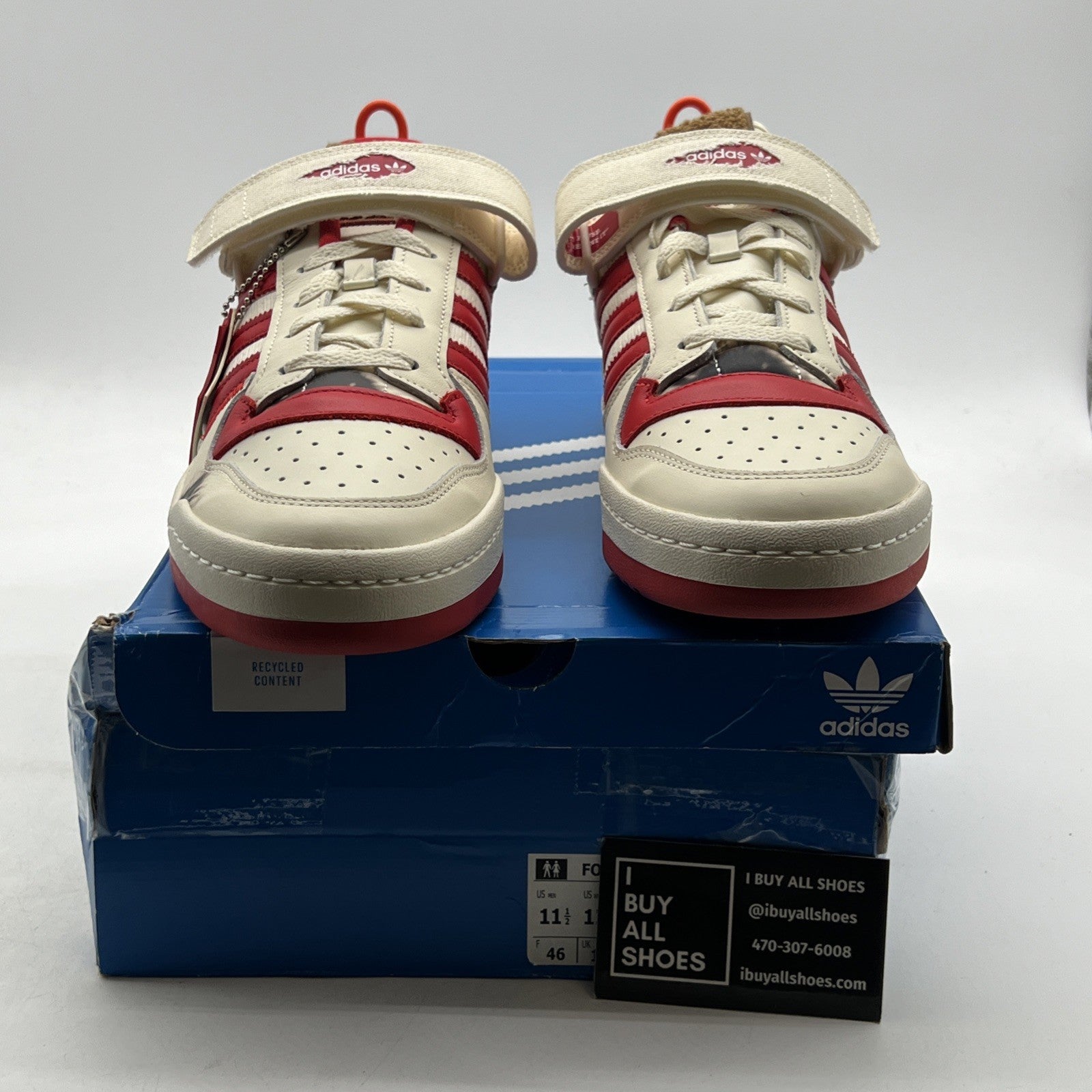 Size 11.5 - adidas Home Alone x Forum Low Red (GZ4378)