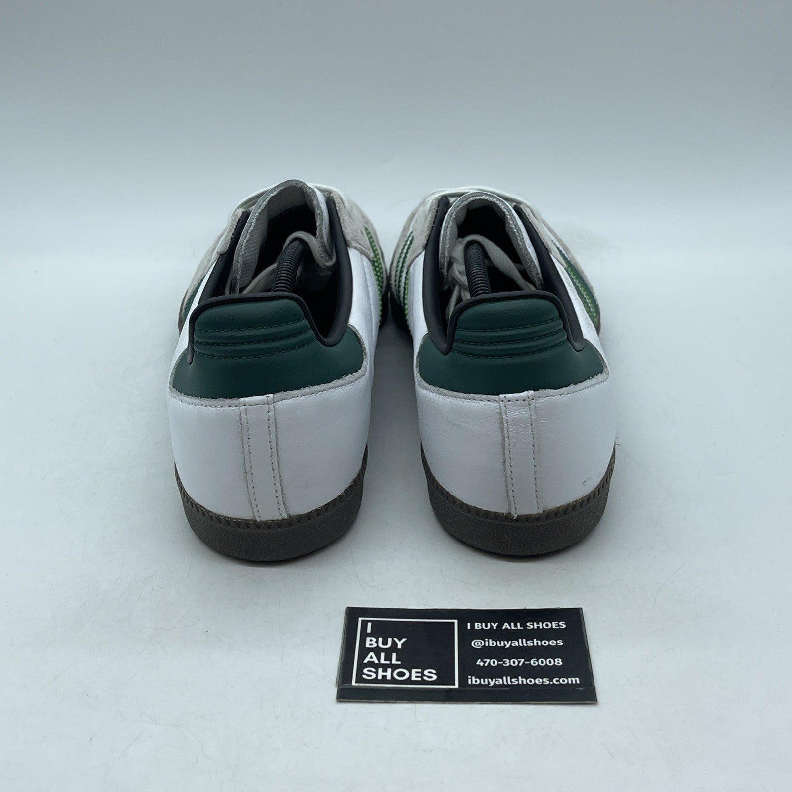 Size 14 - adidas Samba ADV White College Green (GY6940)