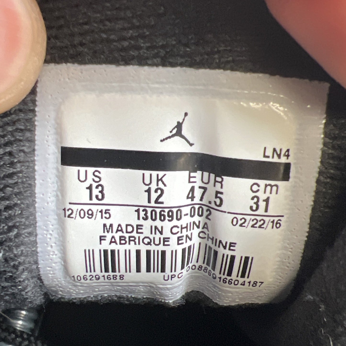 Size 13 - Air Jordan 12 Retro Mid Flu Game (130690-002)