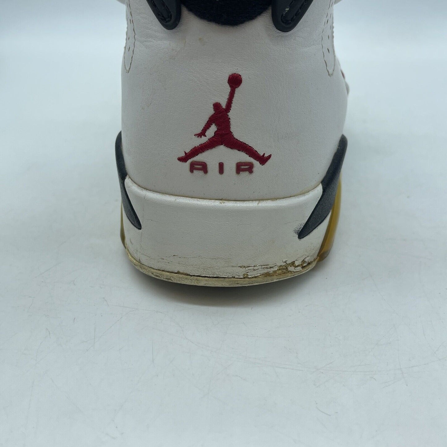 Size 9.5 - Air Jordan 6 Countdown Pack Red Suede White Leather (322719-161)