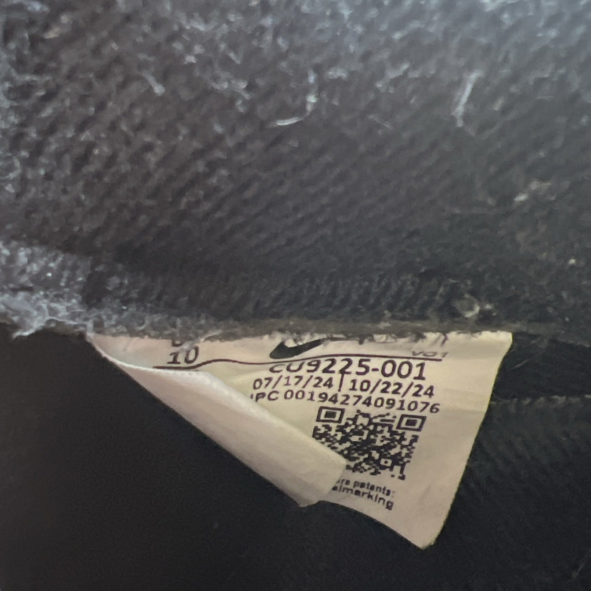 Size 10 - Nike Air Force 1 Low x Supreme Box Logo - Black (CU9225-001)
