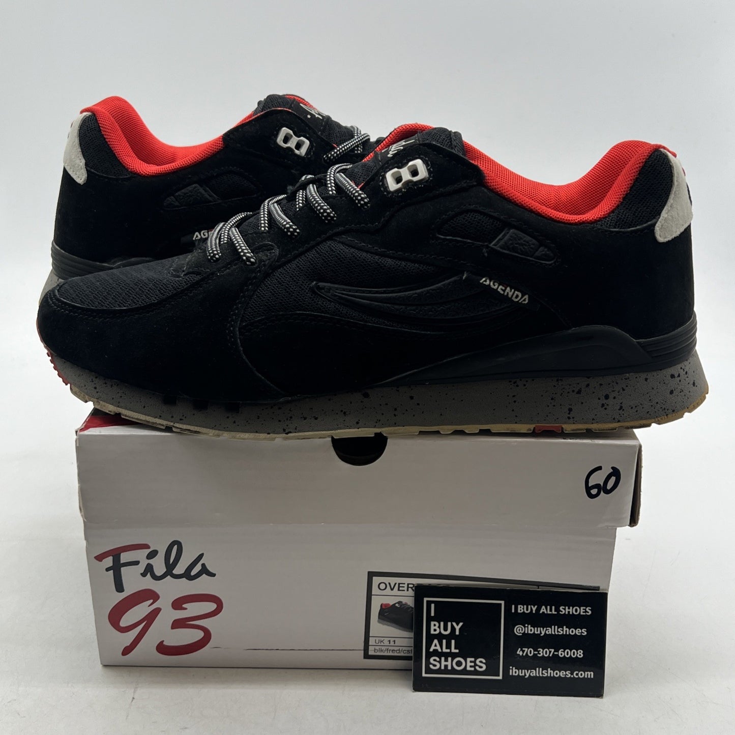 Size 12 - Agenda x Fila Overpass Runner (1VR12015-005)