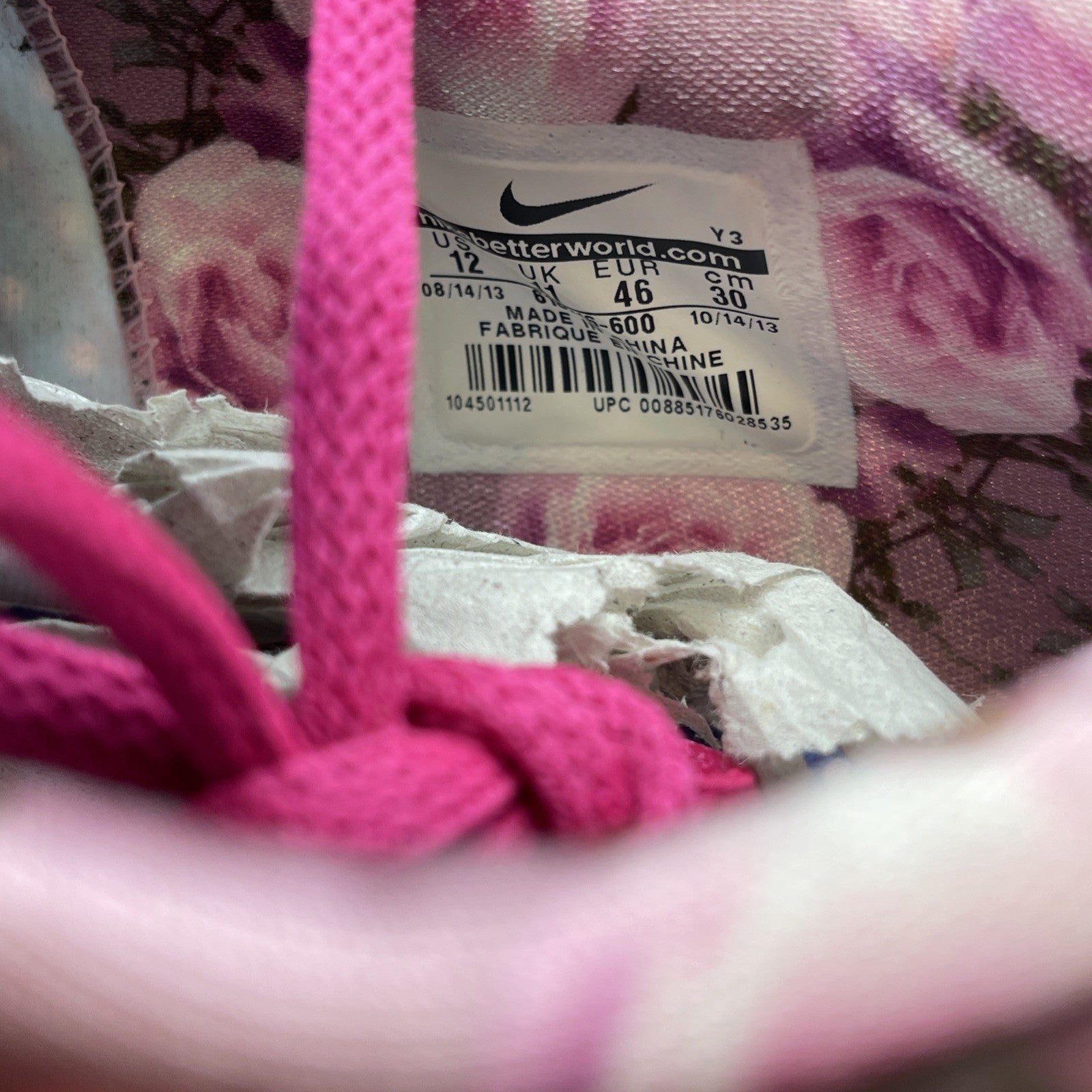 Size 12 - Nike KD 6 Supreme Aunt Pearl Blue Purple Leather (618216-600)