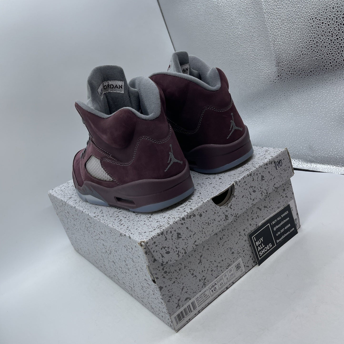 Size 10 - Air Jordan 5 Retro SE 2023 Burgundy (DZ4131-600)