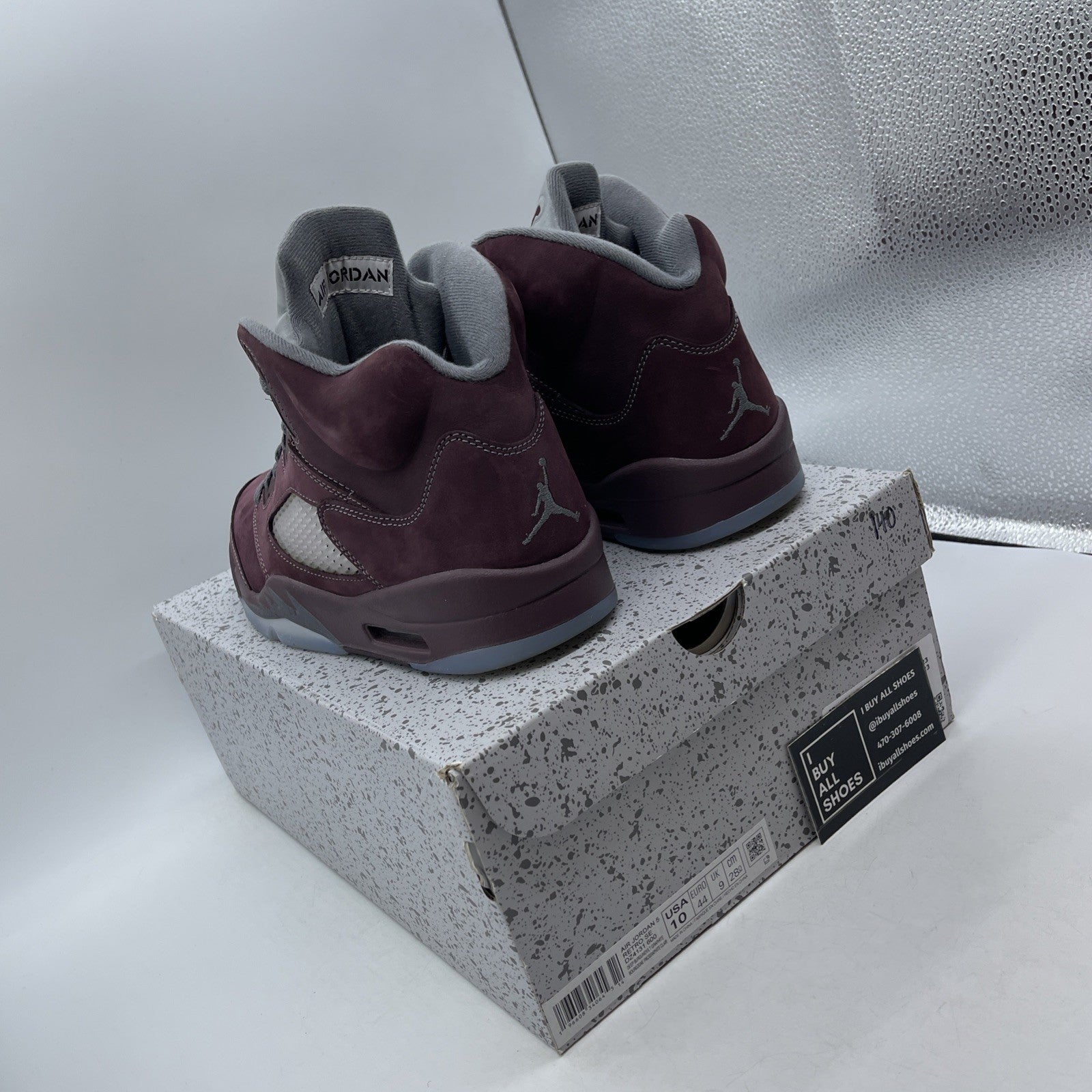 Size 10 - Air Jordan 5 Retro SE 2023 Burgundy (DZ4131-600)