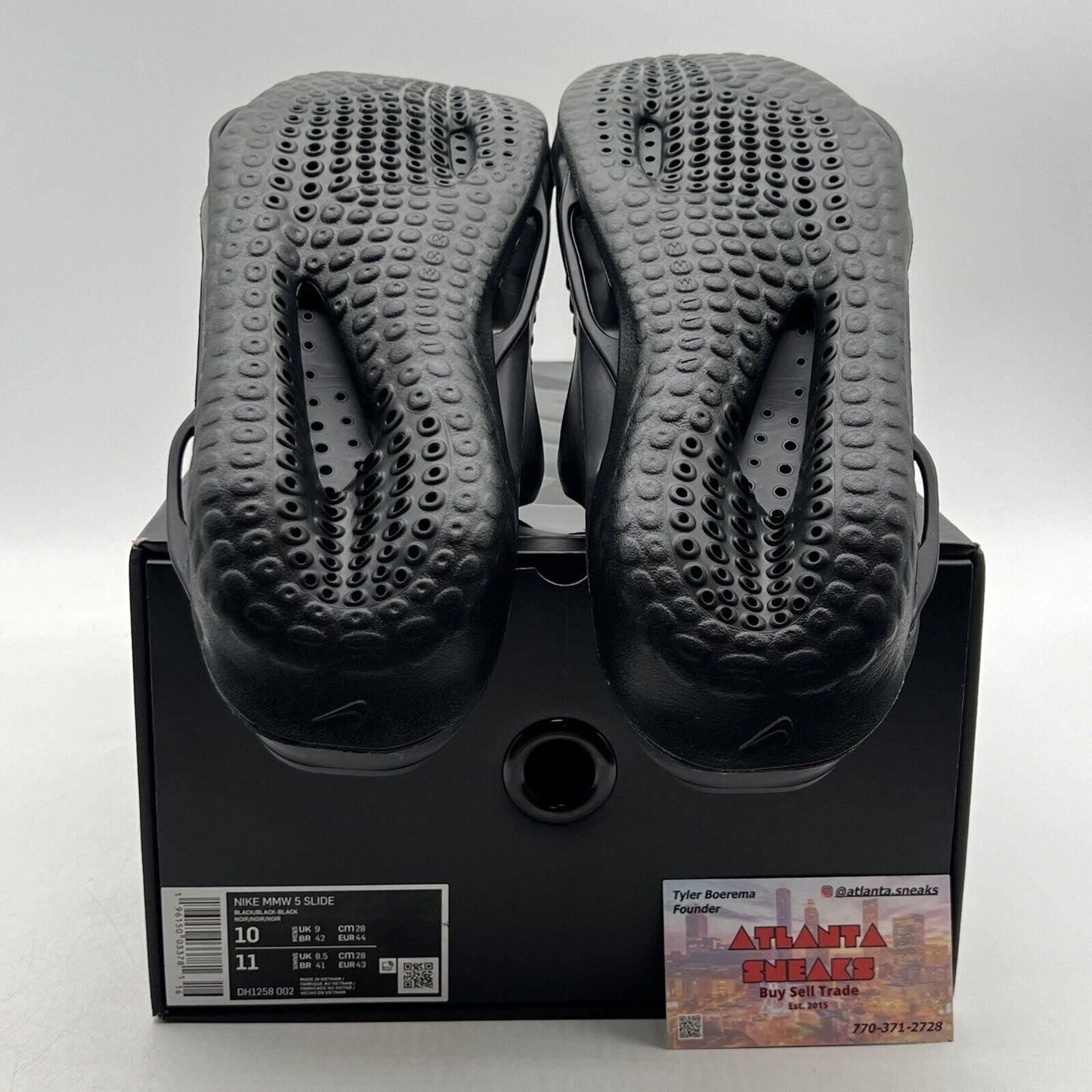 Size 10 - Matthew M. Williams X 005 Slides Black (DH1258-002)