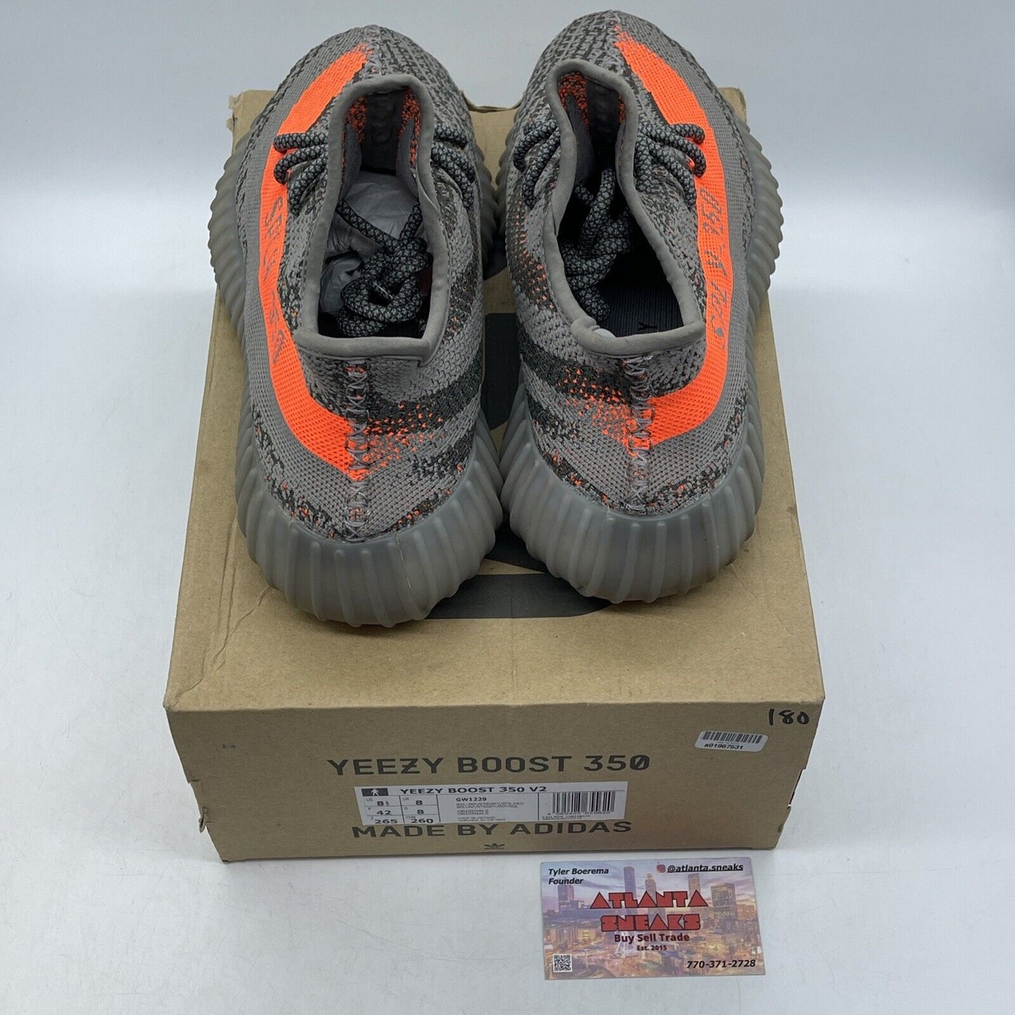 Size 8.5 - adidas Yeezy Boost 350 V2 Low Beluga Reflective (GW1229)
