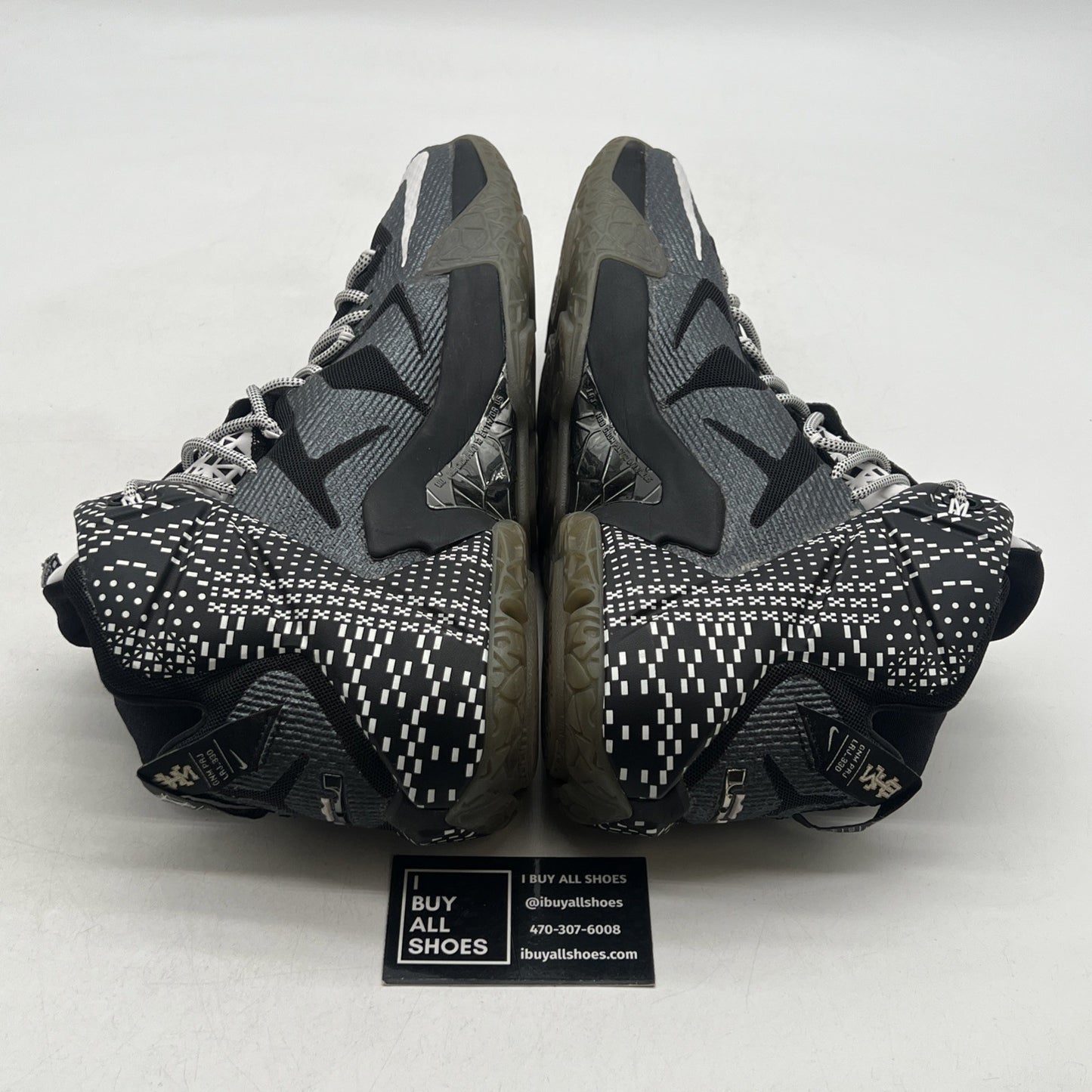 Size 13 - Nike LeBron 12 BHM - (718825-001)