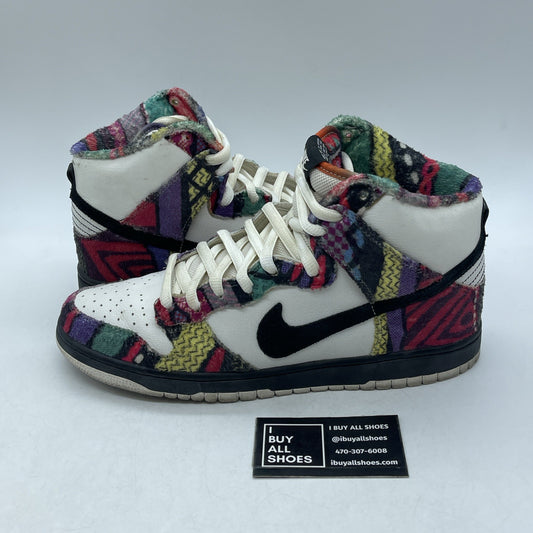 Size 10 - Nike Dunk Premium SB High Huxtable (313171-101)