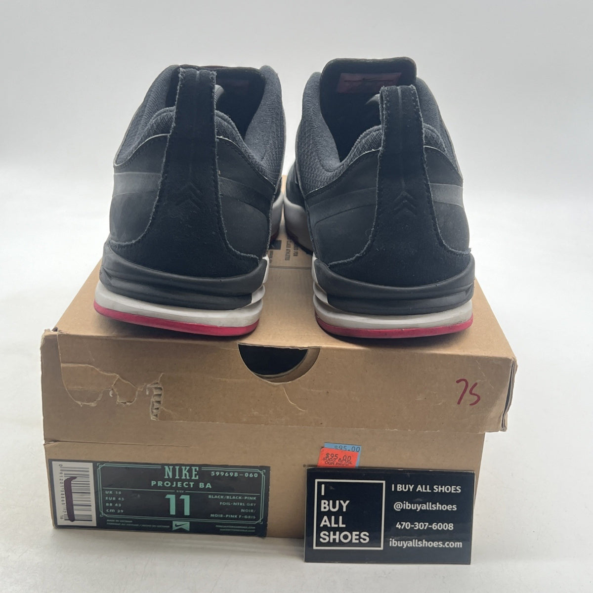 Size 11 - Nike SB Project BA Blink (599698-060)