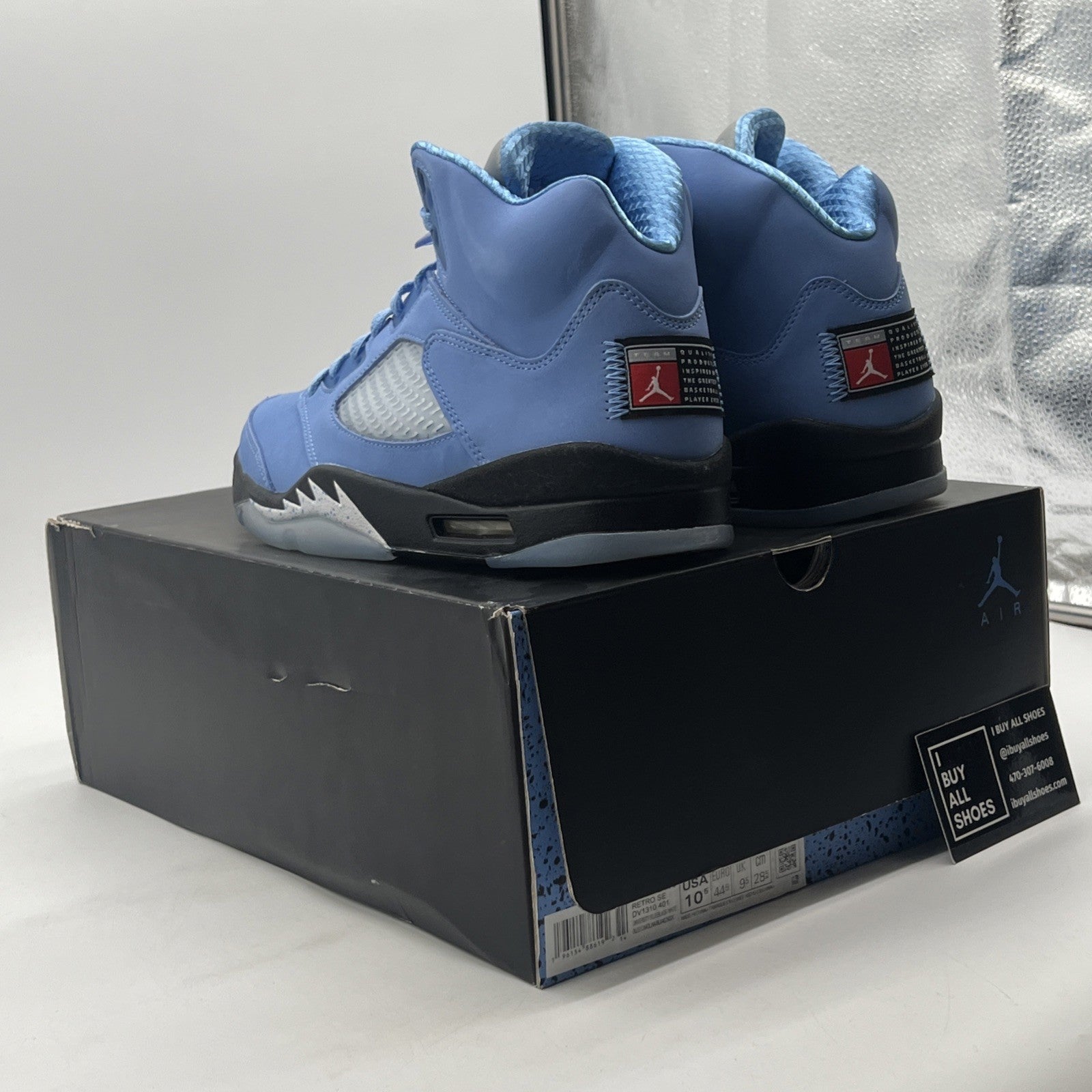 Size 10.5 - Air Jordan 5 Retro SE Mid UNC (DV1310-401)