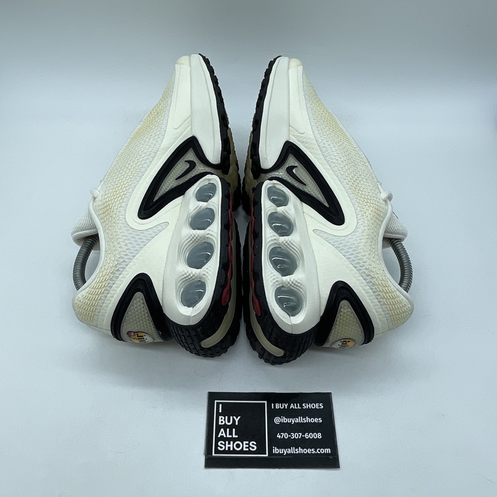 Size 9 - Nike Air Max DN Sail Black White Suede Leather (DV3337-100)