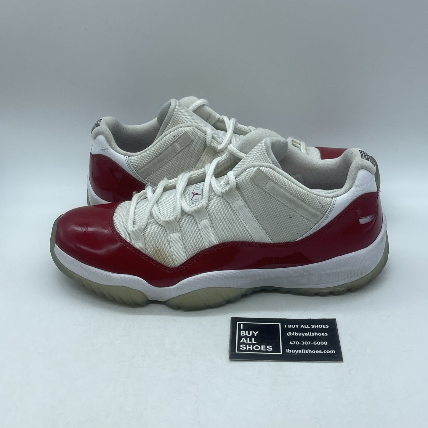 Size 12 - Air Jordan 11 Retro 2016 Low Cherry (528895-102)