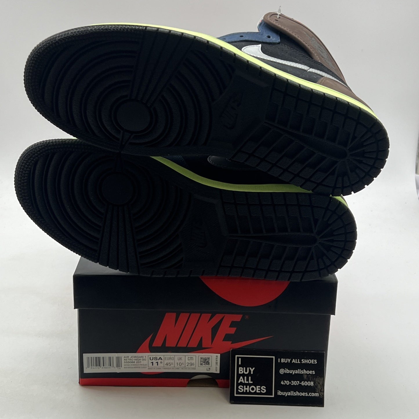 Size 11.5 - Air Jordan 1 Retro High Tokyo Bio Hack (555088-201)