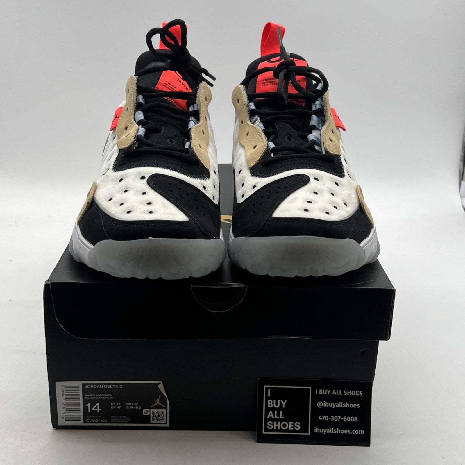 Size 14 - Jordan Delta 2 Thermo White (CV8121-100)