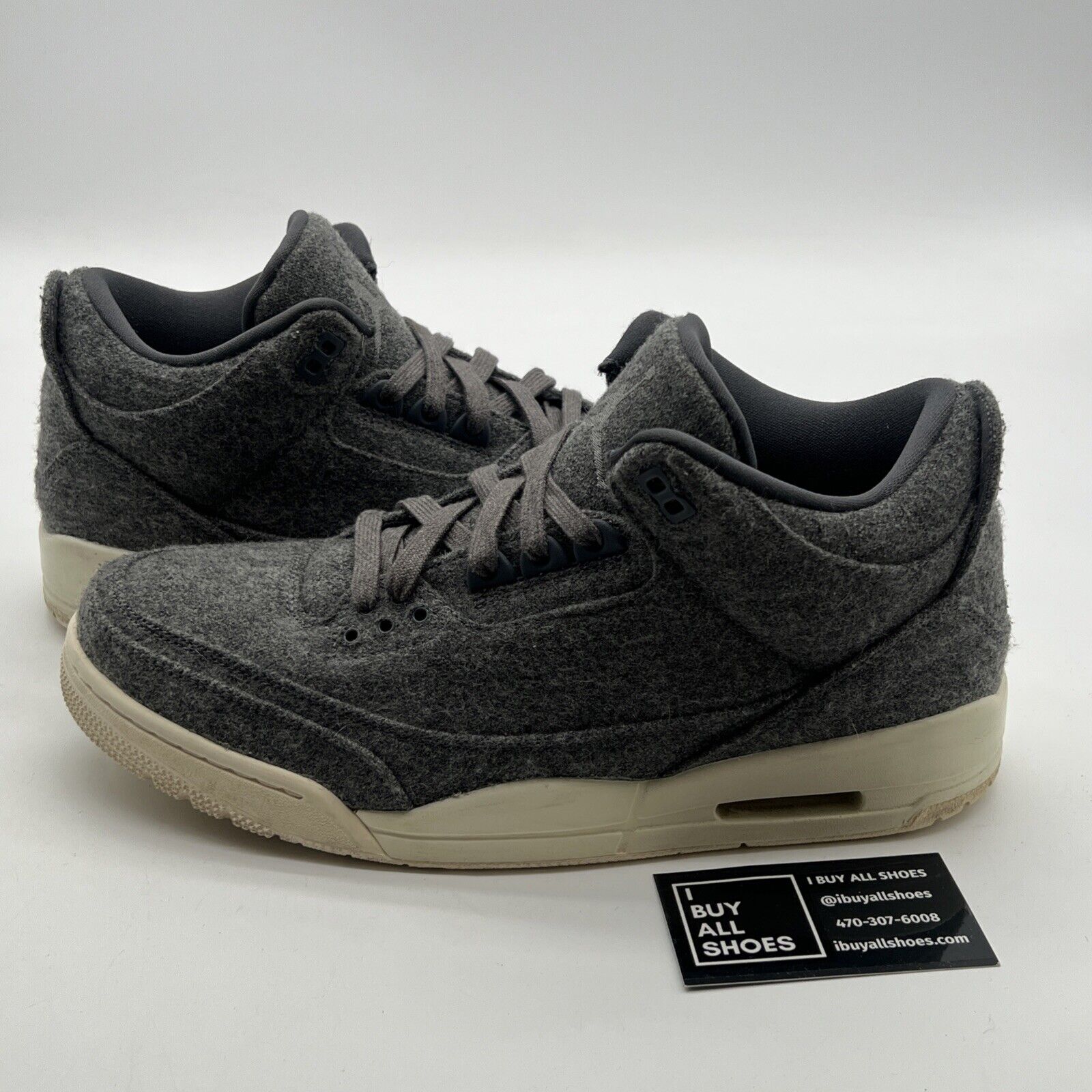 Size 11.5 - Air Jordan 3 Retro Wool (854263-004)