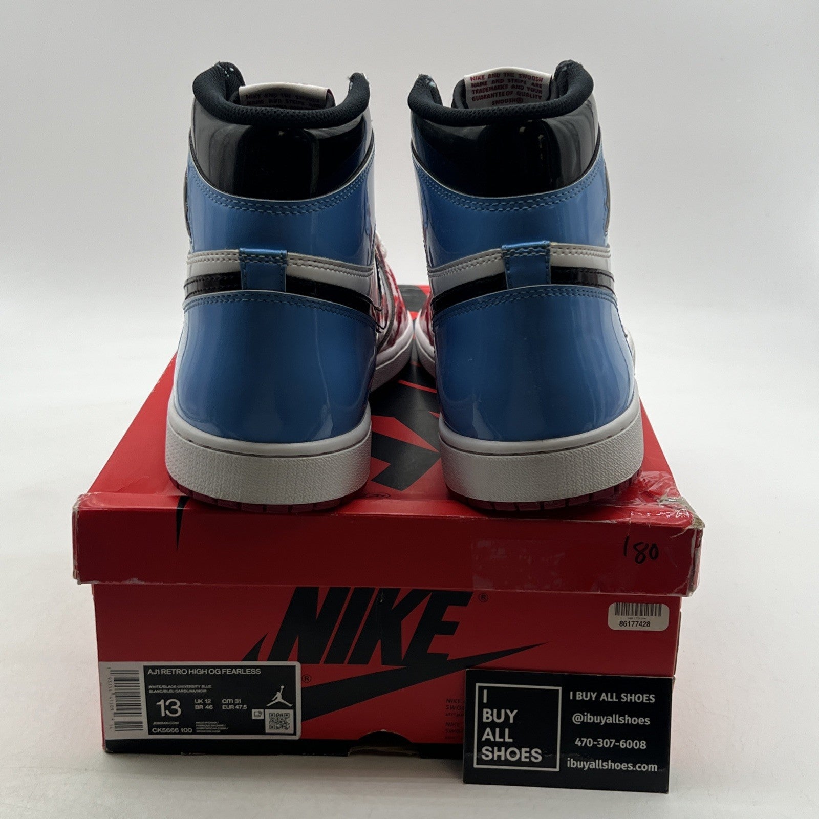 Size 13 - Air Jordan 1 Retro OG High Fearless (CK5666-100)