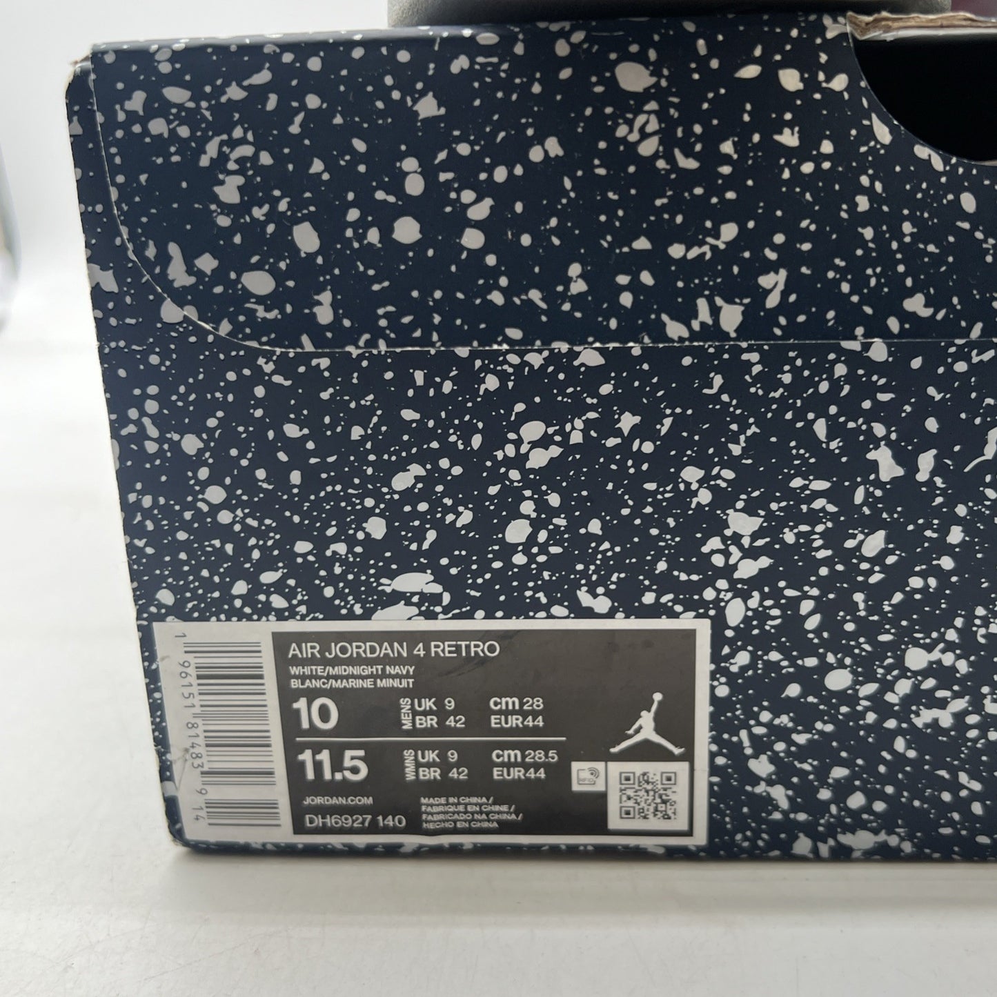 Size 10 - Air Jordan 4 Retro Mid Midnight Navy (DH6927-140)