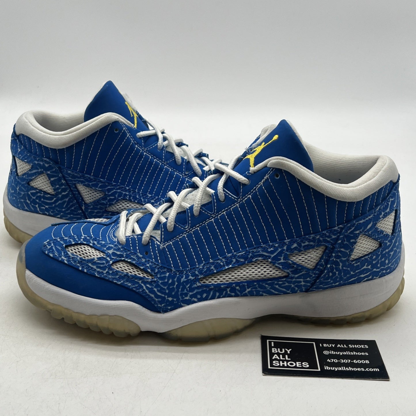 Size 13 - Air Jordan 11 Retro IE Low Argon Blue (306008-471)