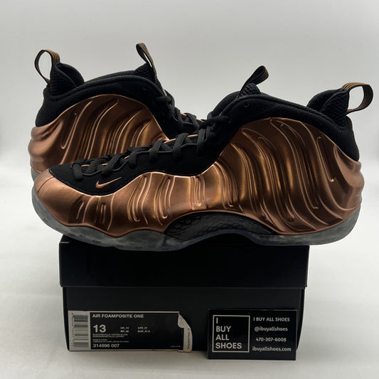 Size 13 - Nike Air Foamposite One 2017 Copper (314996-007)