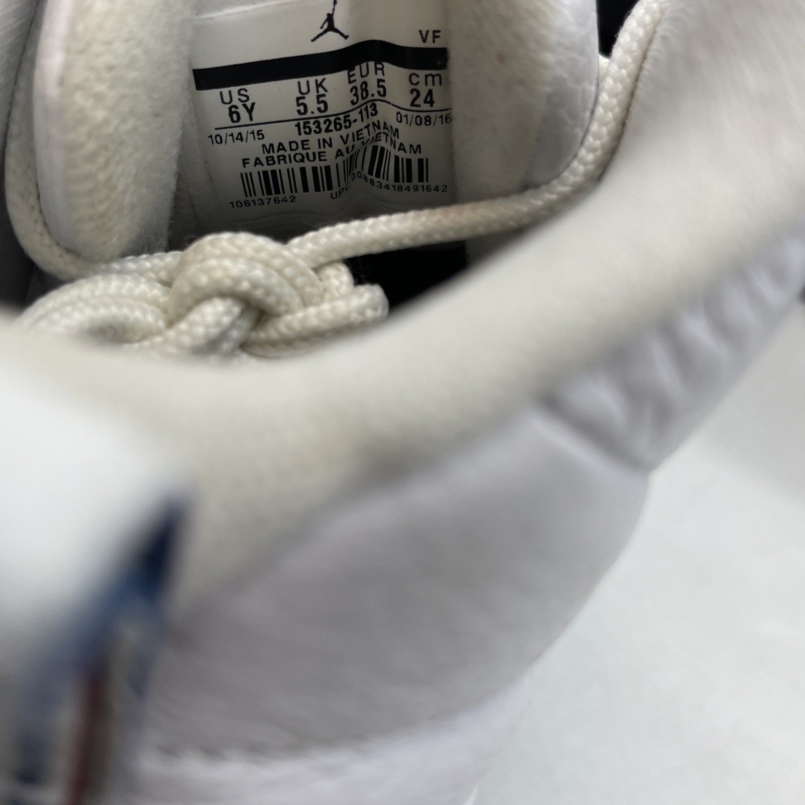 Size 6Y - Air Jordan 12 Retro French Blue 2016 (153265-113)