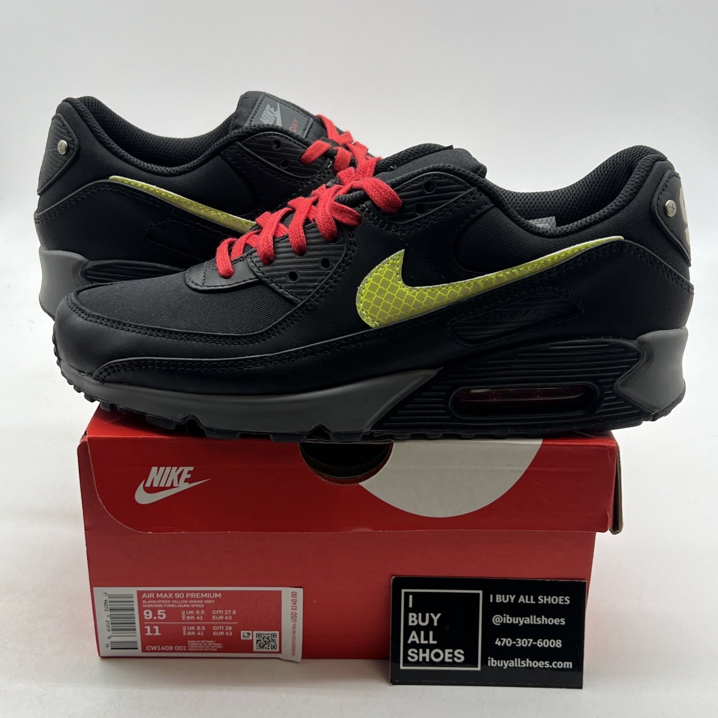 Size 9.5 - Nike Air Max 90 New York - City Pack (CW1408-001)