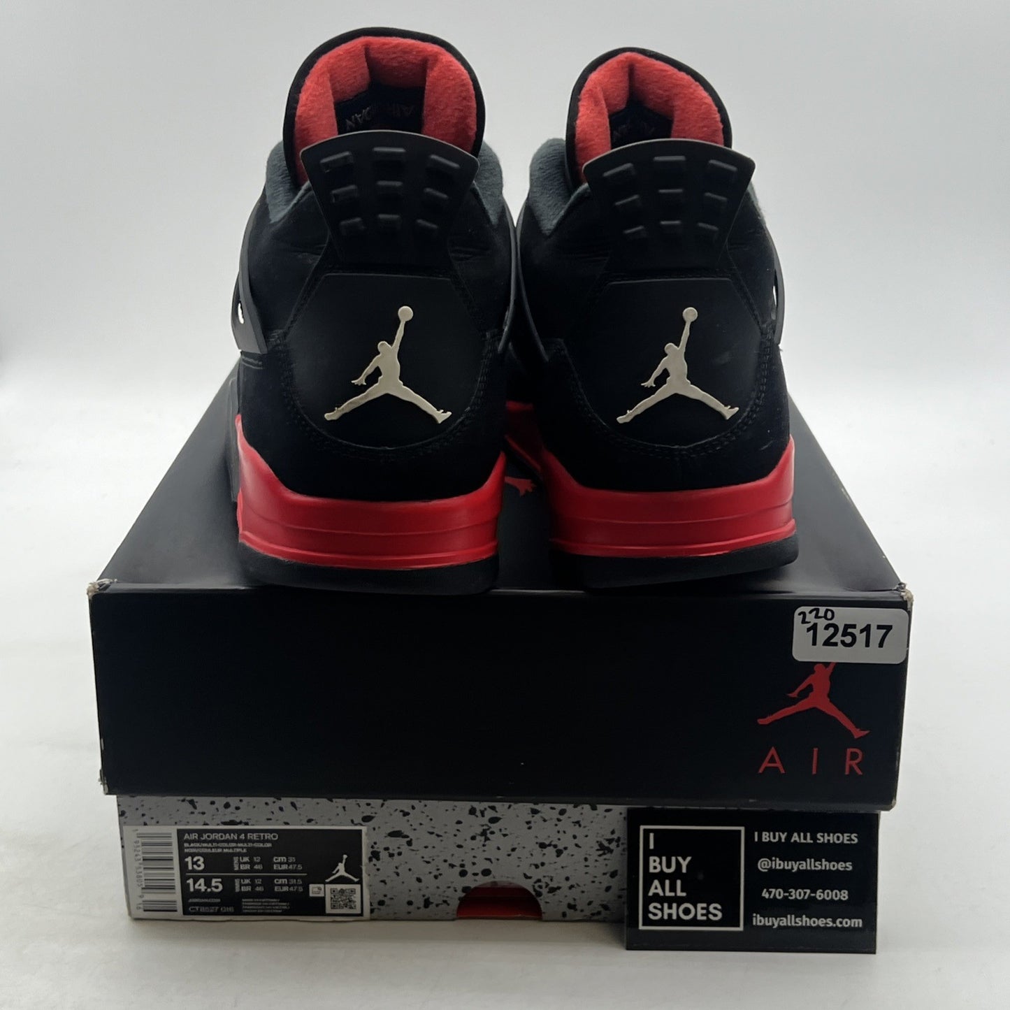 Size 13 - Air Jordan 4 Retro Mid Red Thunder (CT8527-016)
