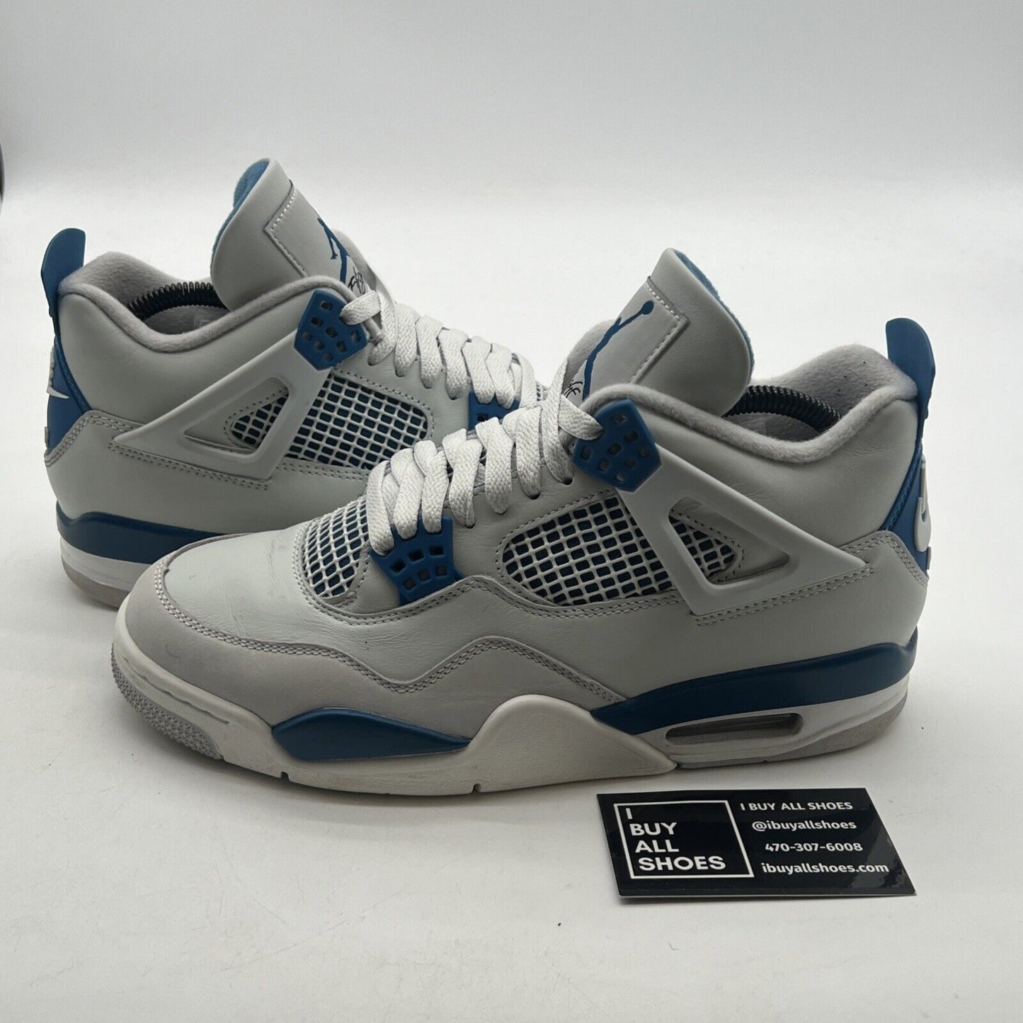 Size 8 - Air Jordan 4 Retro 2024 Military Blue (FV5029-141)